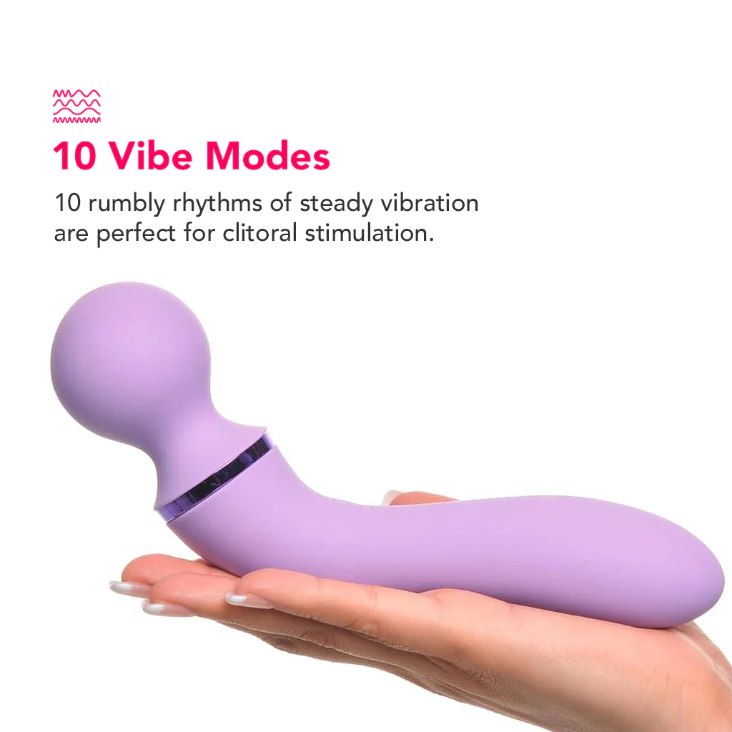 Fantasy For Her Duo Wand Massage-Her in Purple - Image 6