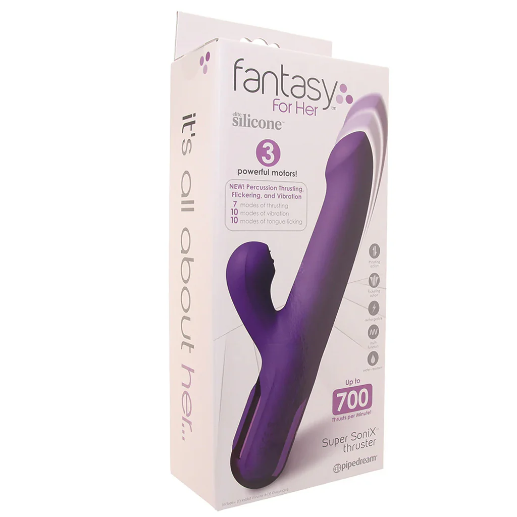 Fantasy For Her Super SoniX Thrusting Rabbit Vibe - Image 8