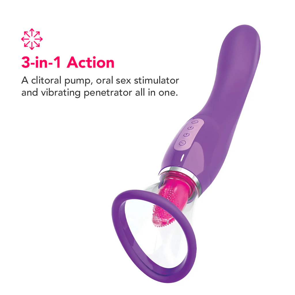 Fantasy For Her Ultimate Pleasure Clitoral Pump Vibe - Image 3