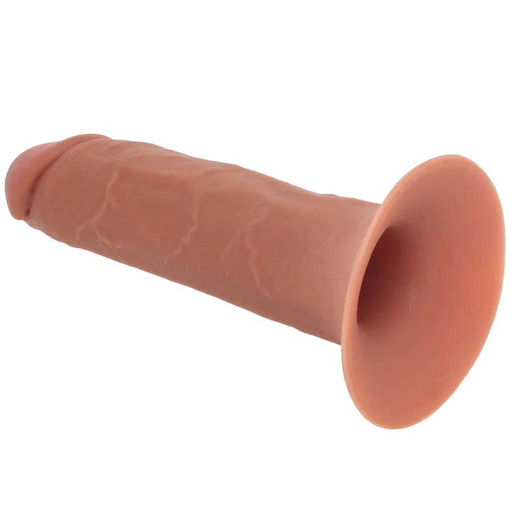 Fantasy X-tensions Elite 8 Inch Hollow Strap-On in Brown - Image 5