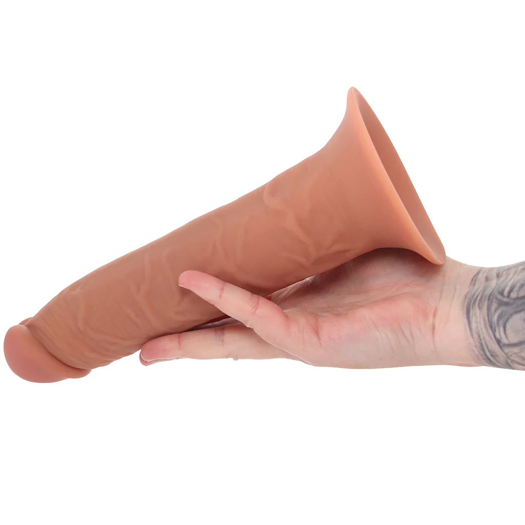 Fantasy X-tensions Elite 9 Inch Hollow Strap-On in Brown - Image 6