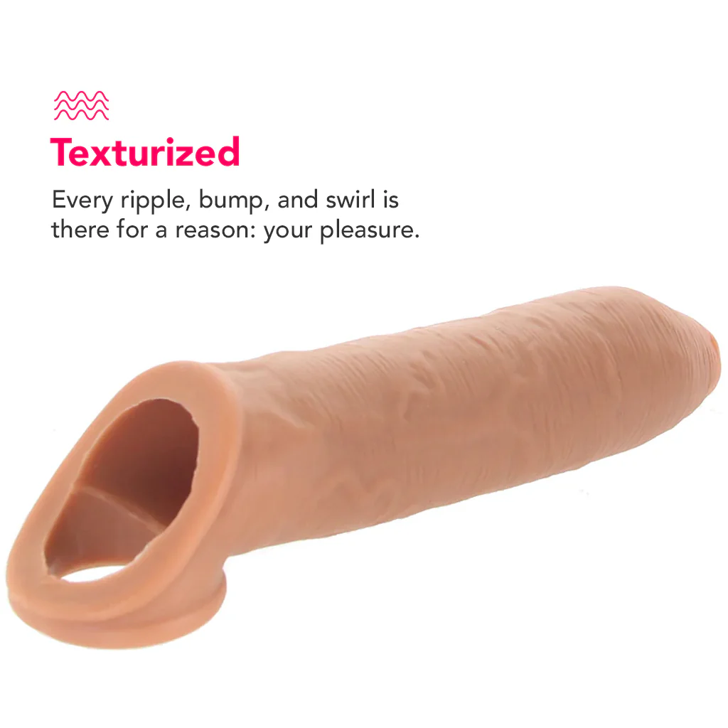 Fantasy X-tensions Elite Uncut Enhancer with Strap in Tan - Image 3