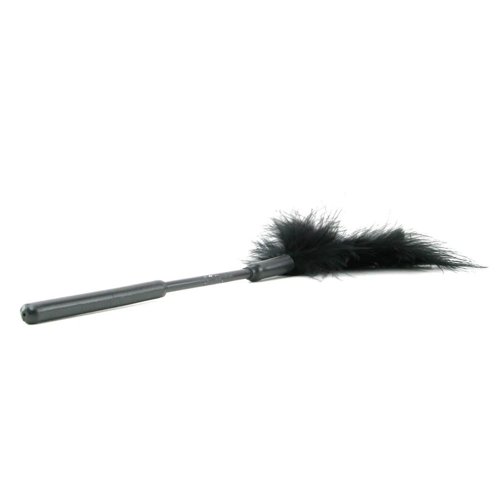 Feather Tickler 7 Inch in Black - Image 4