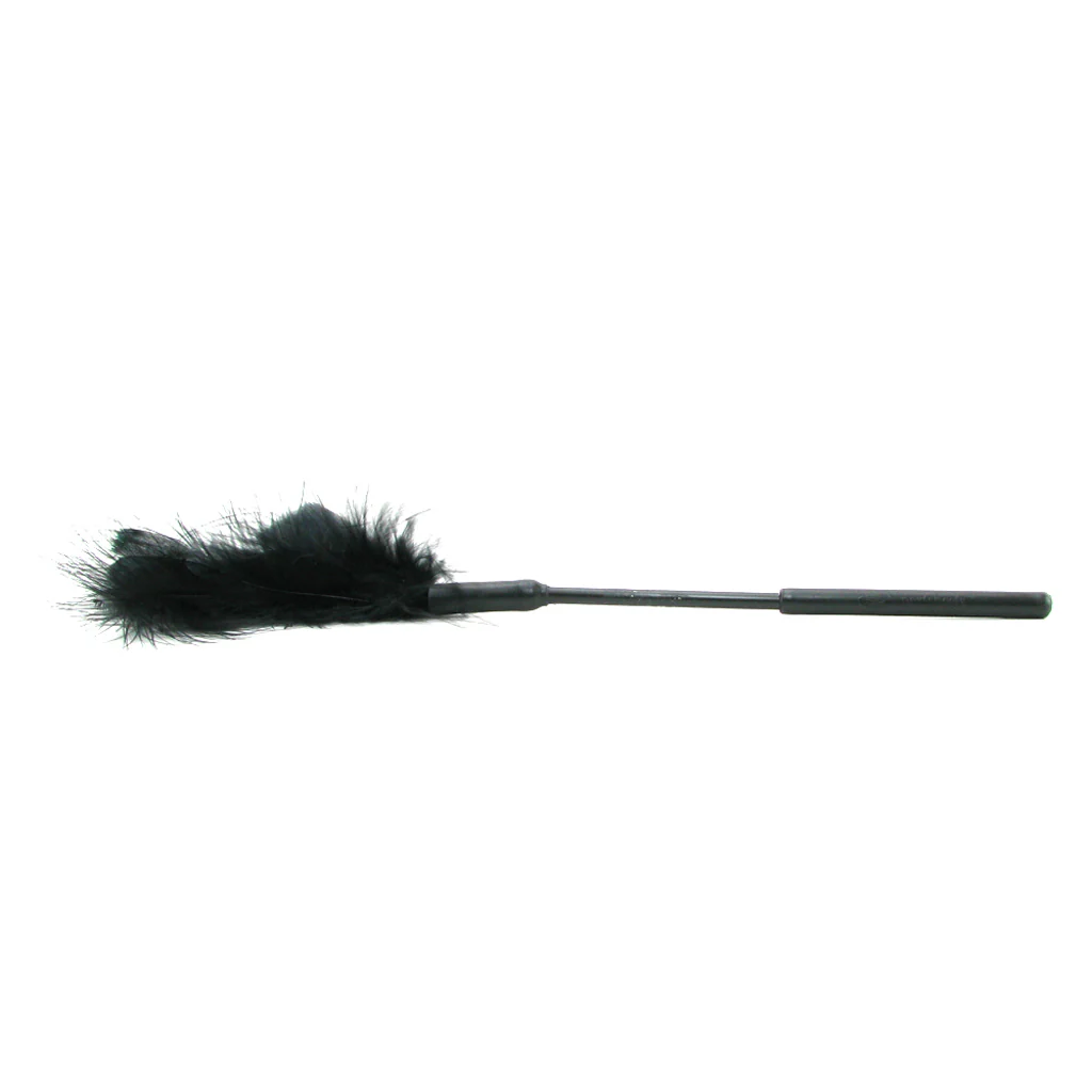 Feather Tickler 7 Inch in Black - Image 5