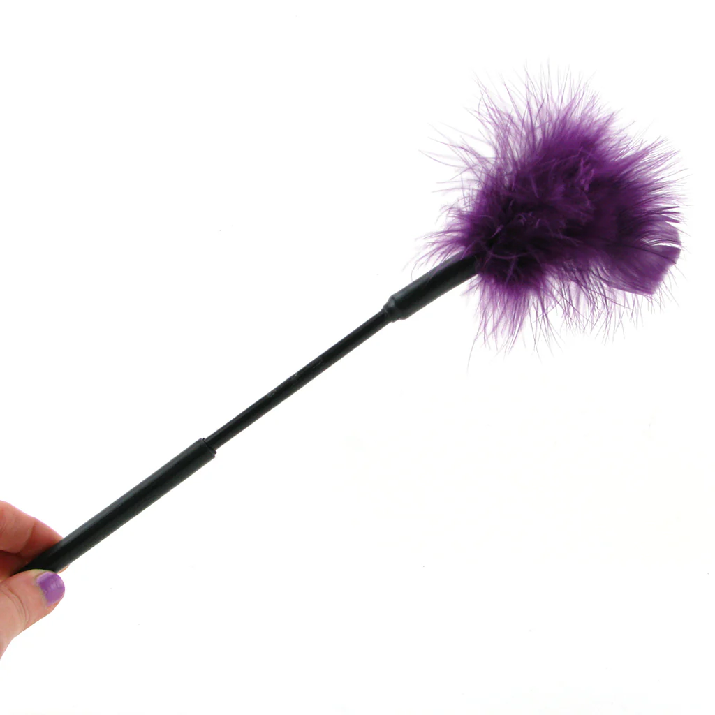 Feather Tickler 7 Inch in Purple - Image 4