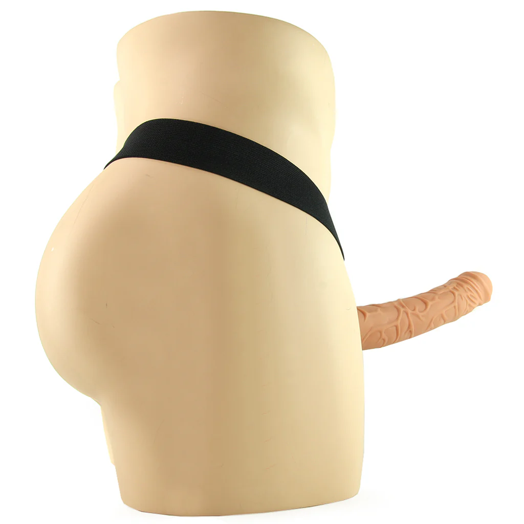 Fetish Fantasy 11 Inch Hollow Strap-On in Light - Image 4