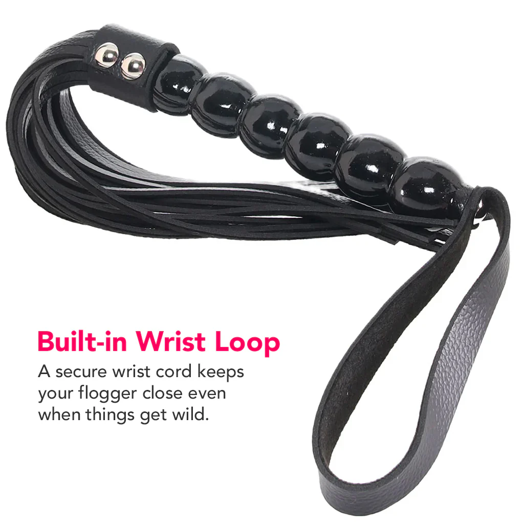 Fetish Fantasy Beaded Cat-O-Nine Tails - Image 3