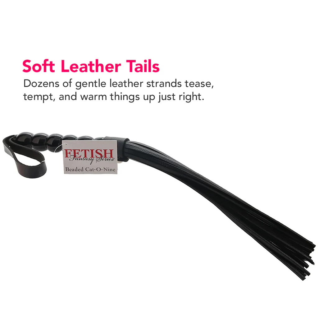 Fetish Fantasy Beaded Cat-O-Nine Tails - Image 6