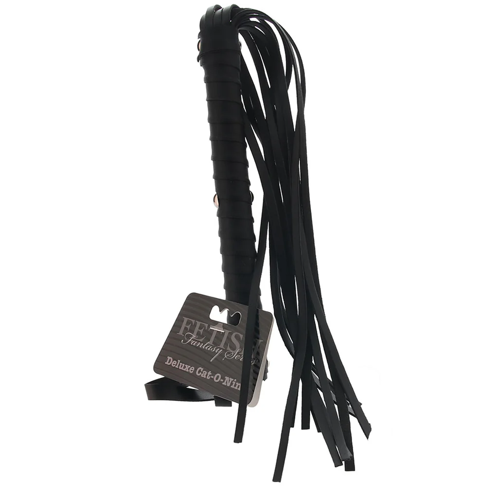 Fetish Fantasy Deluxe Cat-O-Nine Whip - Image 6