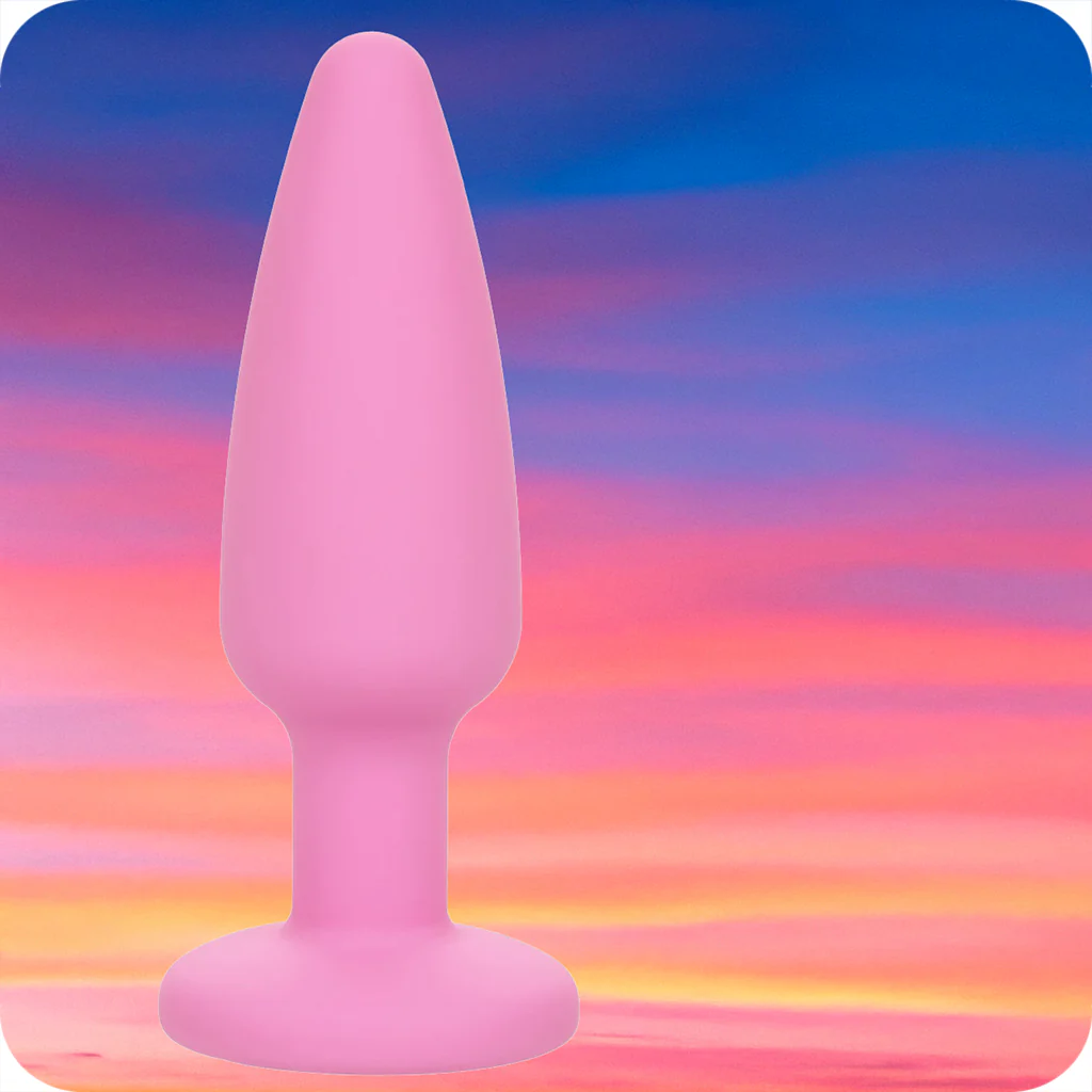 First Time Crystal Booty Anal Plug Set in Pink - Image 6