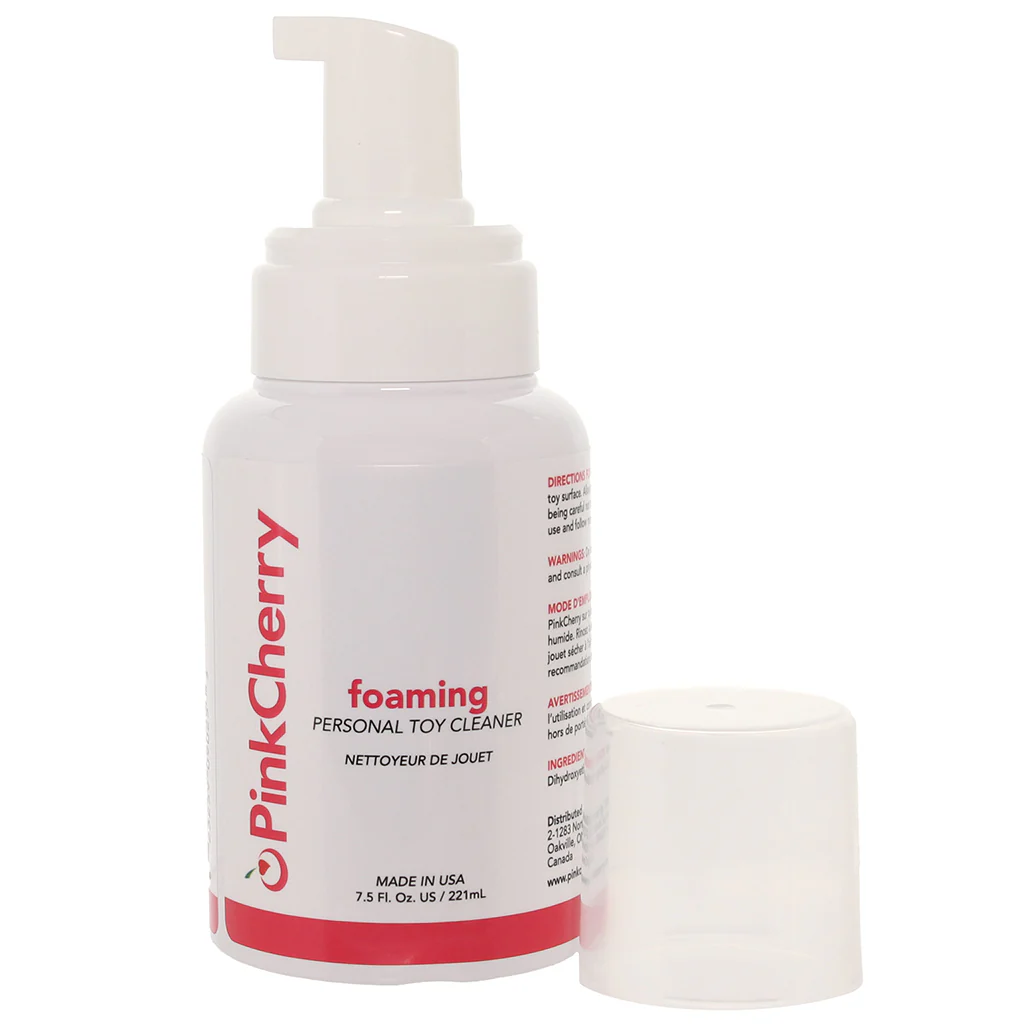 PinkCherry Antibacterial Foaming Cleanser in 7.5oz/221ml - Image 3