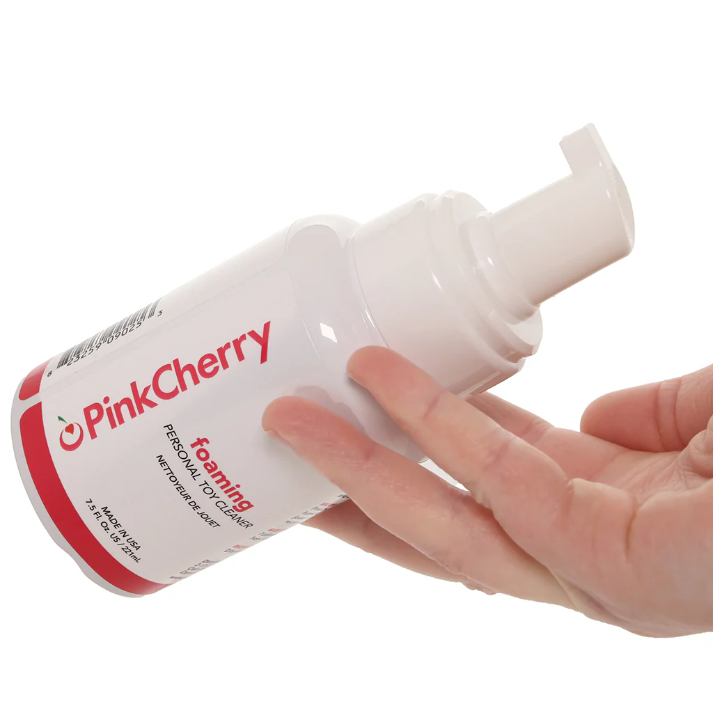 PinkCherry Antibacterial Foaming Cleanser in 7.5oz/221ml - Image 4