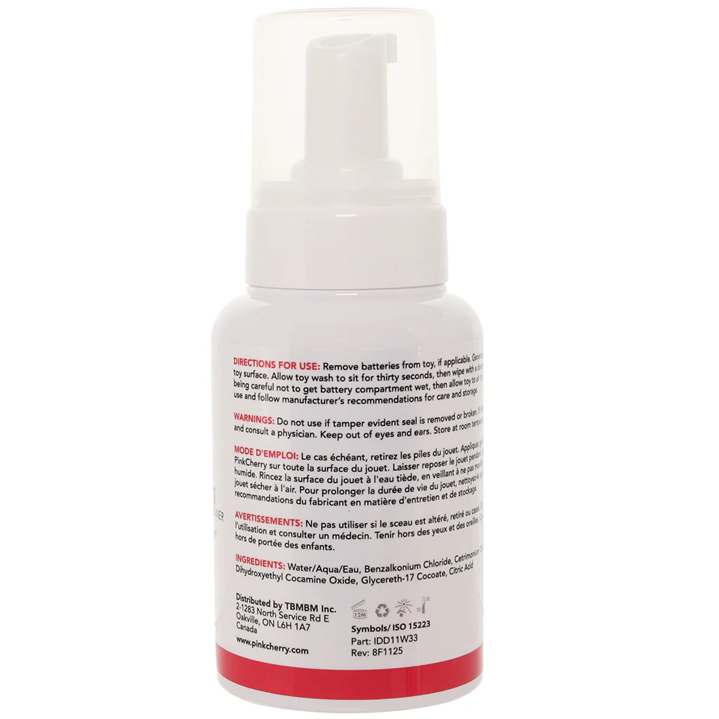 PinkCherry Antibacterial Foaming Cleanser in 7.5oz/221ml - Image 9