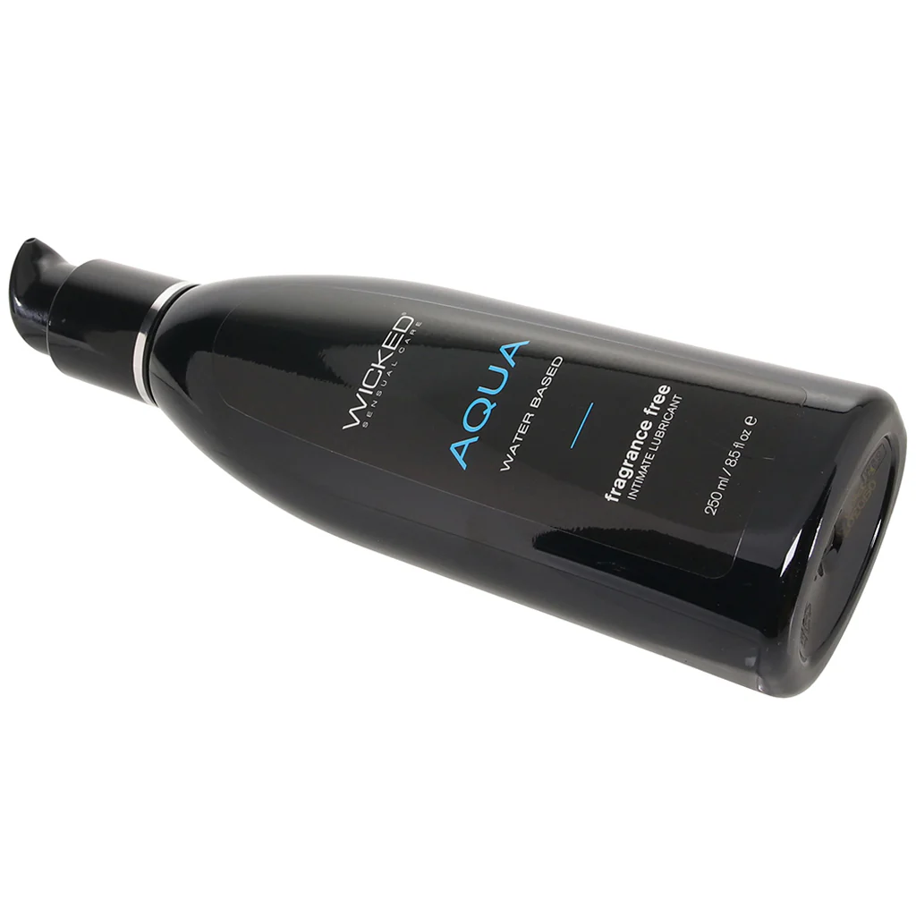Aqua Fragrance Free Water Based Lube in 8.5oz/250ml - Image 5