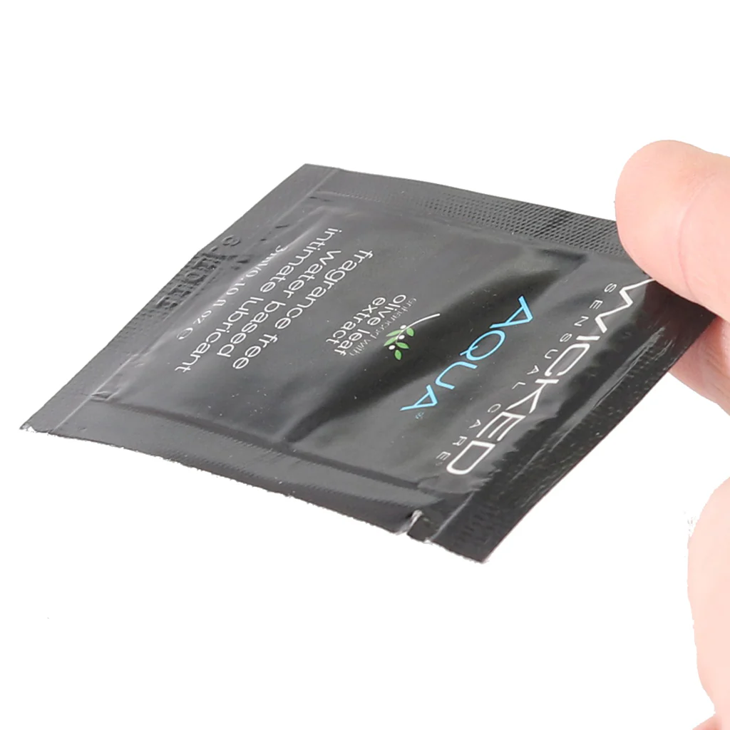 Aqua Fragrance Free Water Based Lube .10oz/3ml - Image 4
