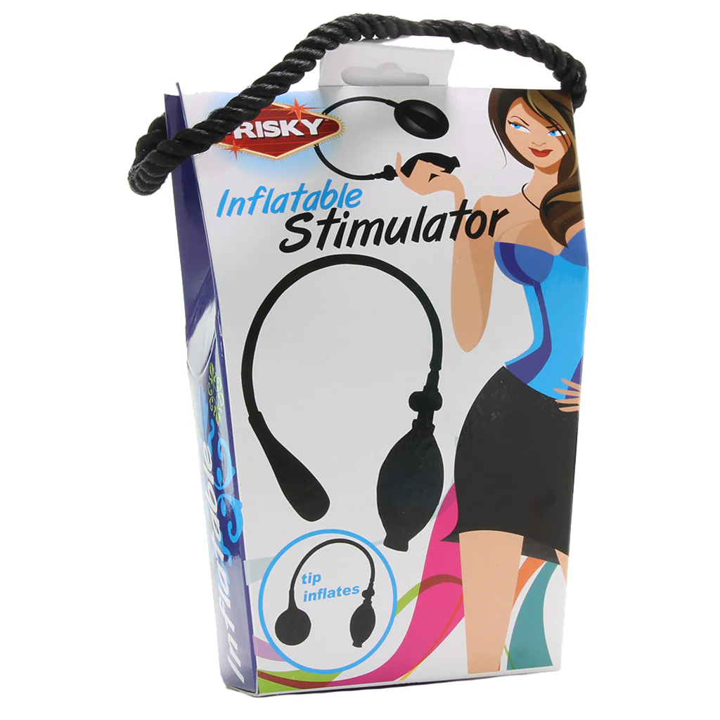 Frisky Inflatable Stimulator in Black - Image 6