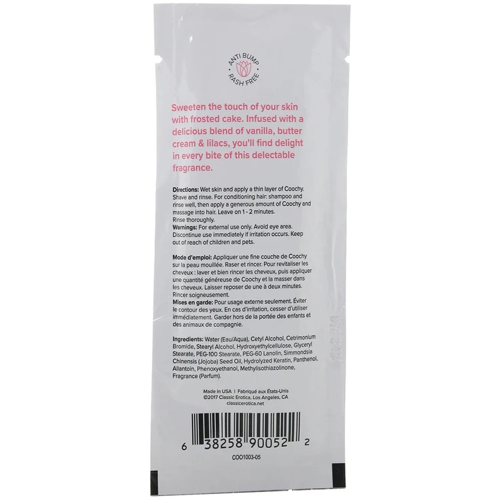 Oh So Smooth Shave Cream .5oz/15ml in Frosted Cake - Image 2