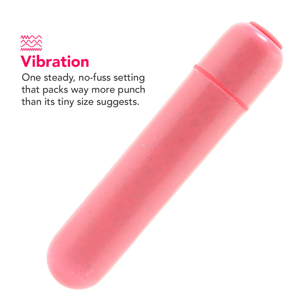 Gaia BioFeel Biodegradable Bullet Vibe in Coral - Image 2