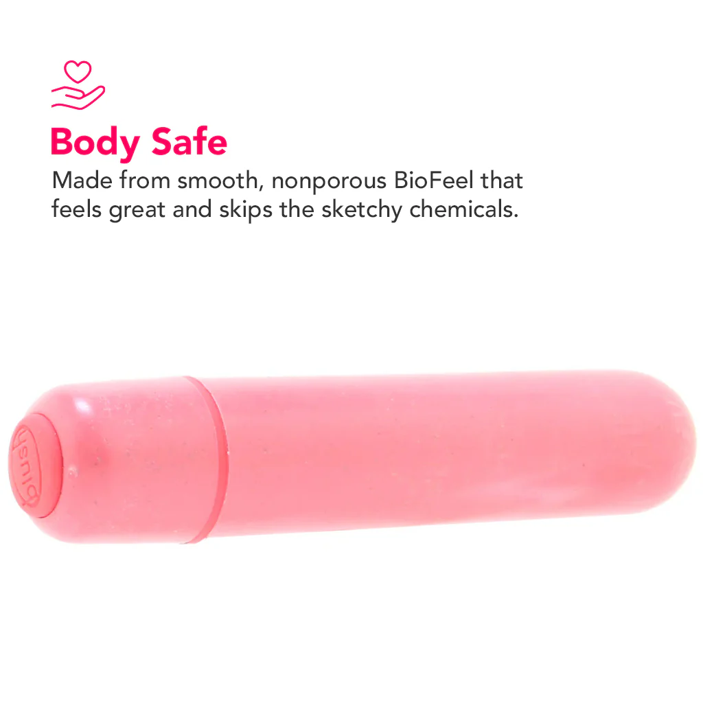 Gaia BioFeel Biodegradable Bullet Vibe in Coral - Image 5