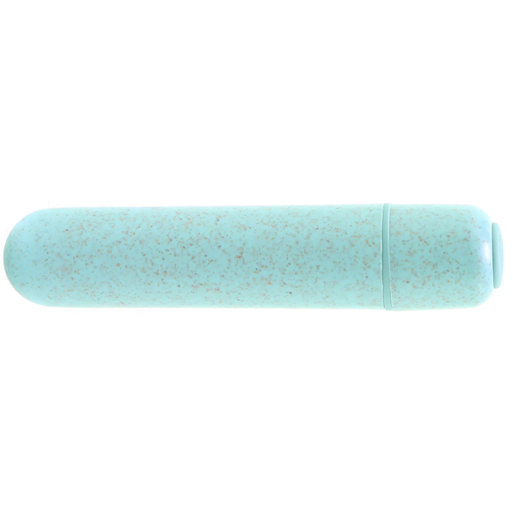 Gaia BioFeel Biodegradable Bullet Vibe in Aqua - Image 3