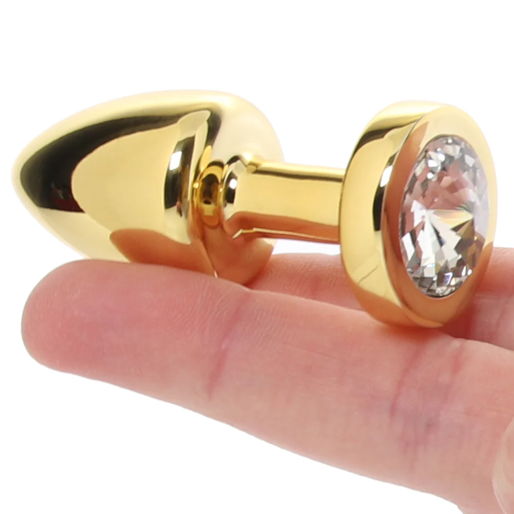 Gemsations 2 Inch Beginners Bling Bling Plug in Gold - Image 4