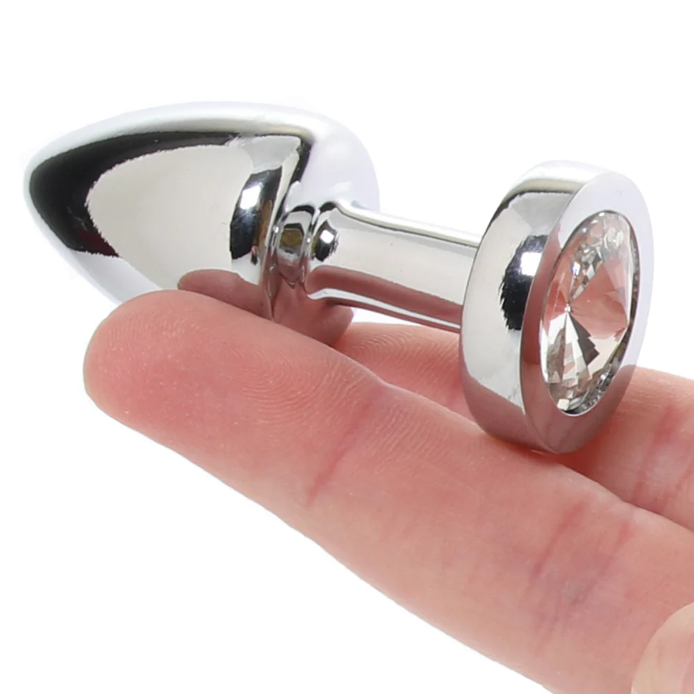 Gemsations 2 Inch Beginners Bling Bling Plug in Silver - Image 4