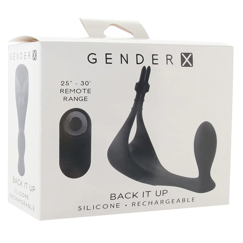Gender X Back It Up Remote Plug and Ring Vibe - Image 6