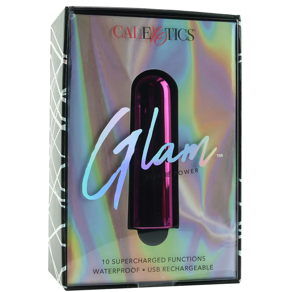 Glam Rechargeable Bullet Vibrator in Pink - Image 6