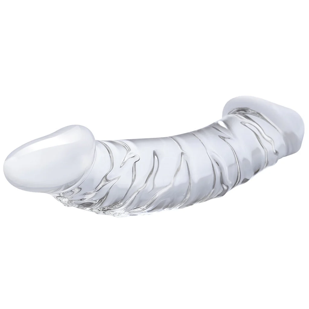 gläs 10.5 Inch Girthy Realistic Double Ended Dildo - Image 2