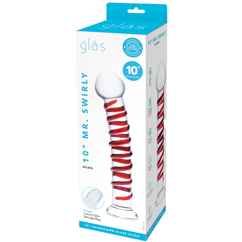 gläs 10 Inch Mr. Swirly Dildo - Image 9