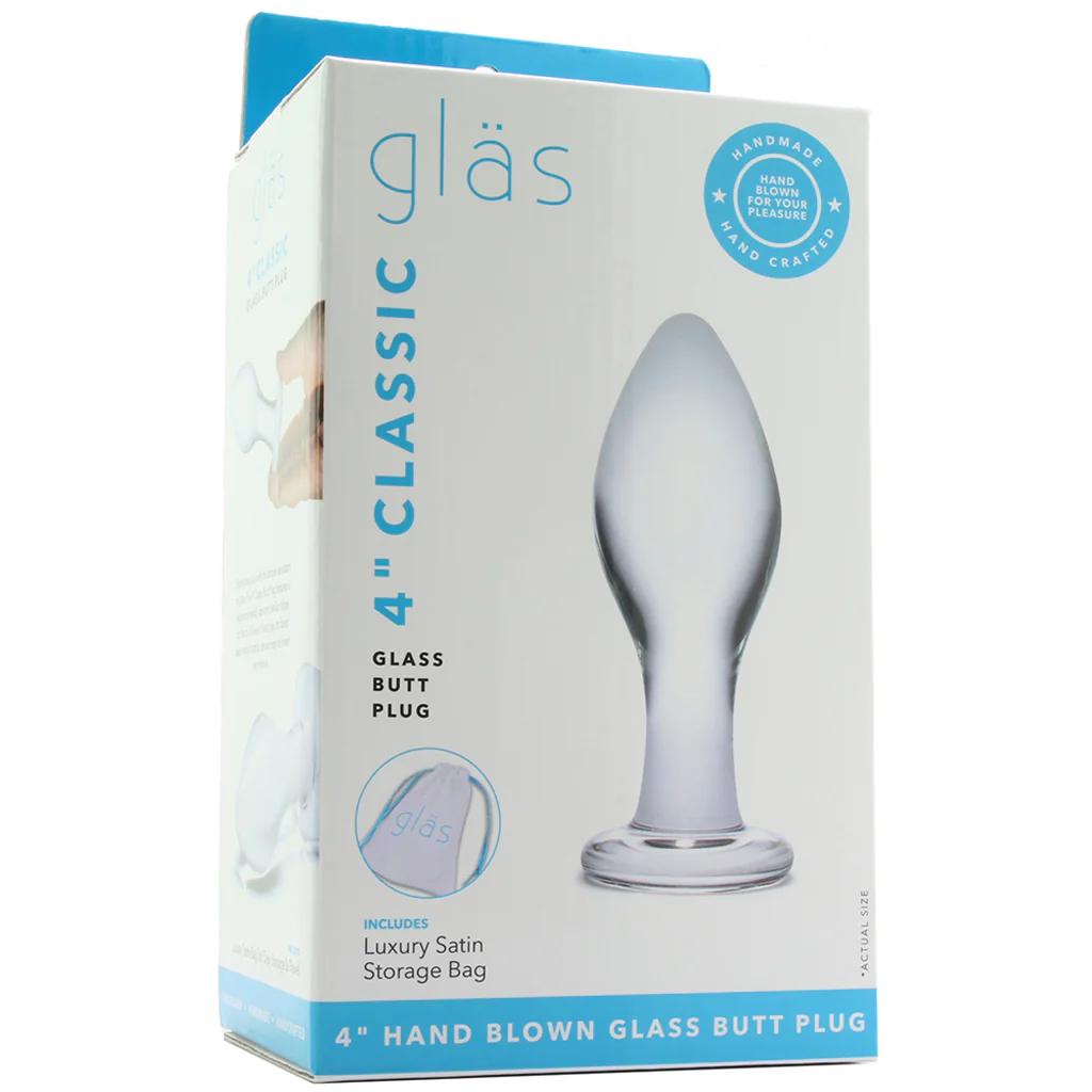 gläs 4 Inch Classic Butt Plug - Image 6
