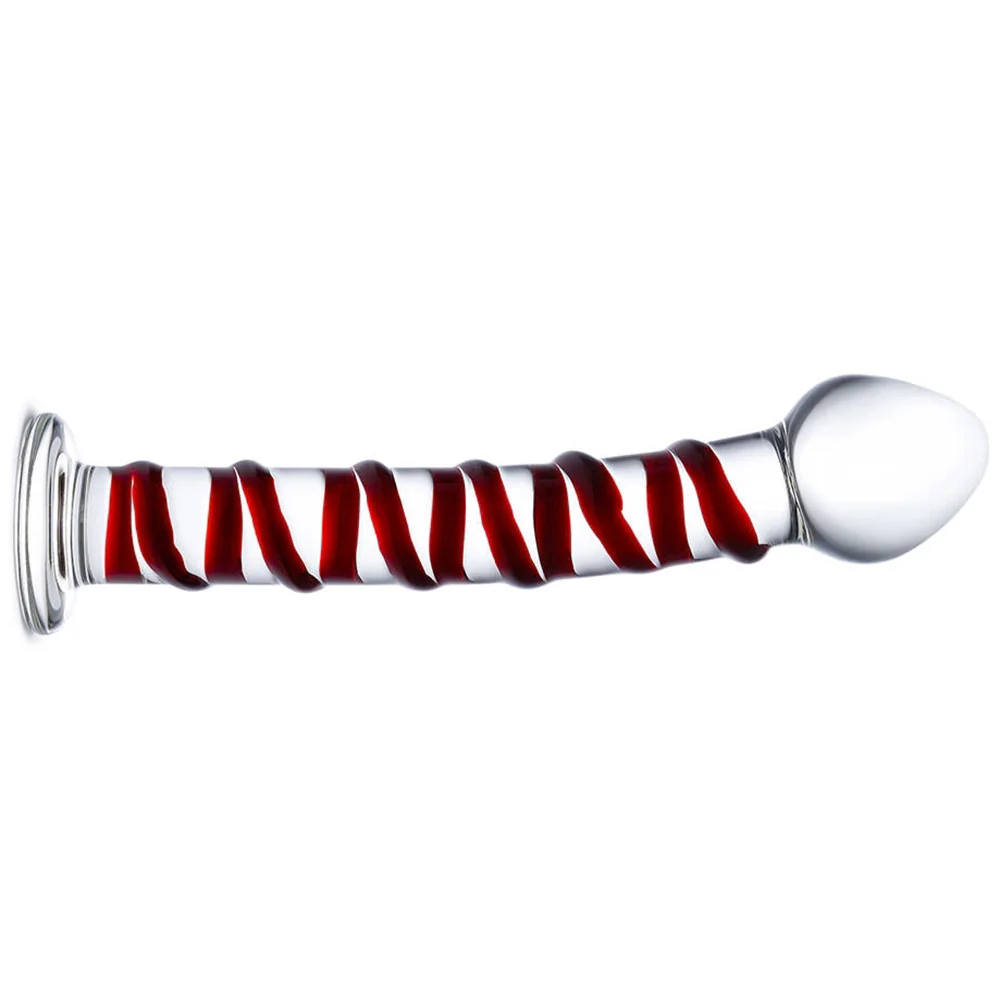 gläs 8 Inch Mr. Swirly Dildo - Image 3