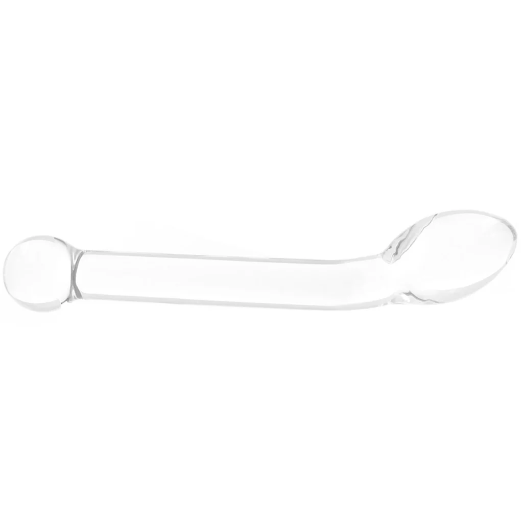 gläs 8 Inch Slimline G-Spot Glass Dildo - Image 3