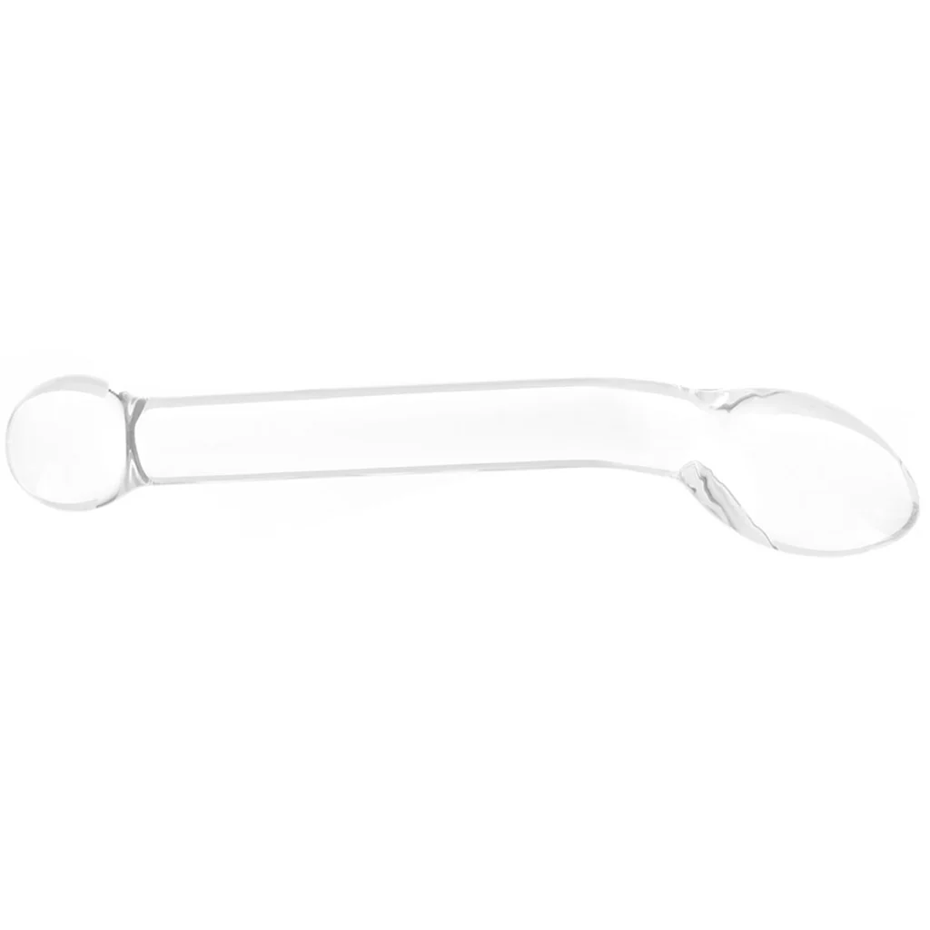 gläs 8 Inch Slimline G-Spot Glass Dildo - Image 5