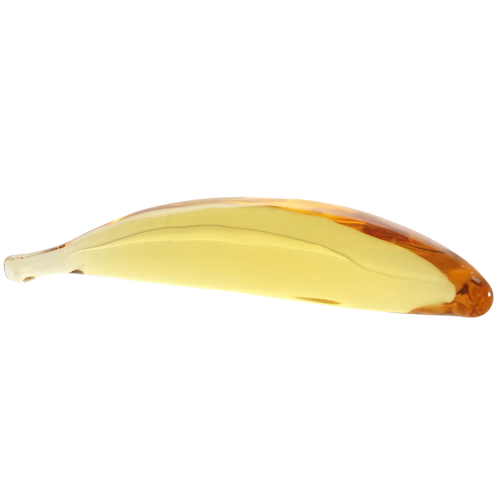 gläs Banana Joy Glass Dildo - Image 3