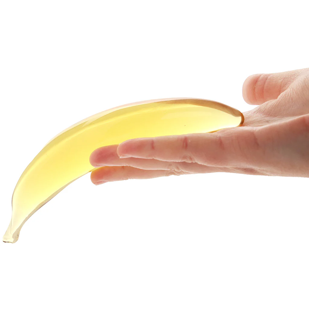gläs Banana Joy Glass Dildo - Image 4