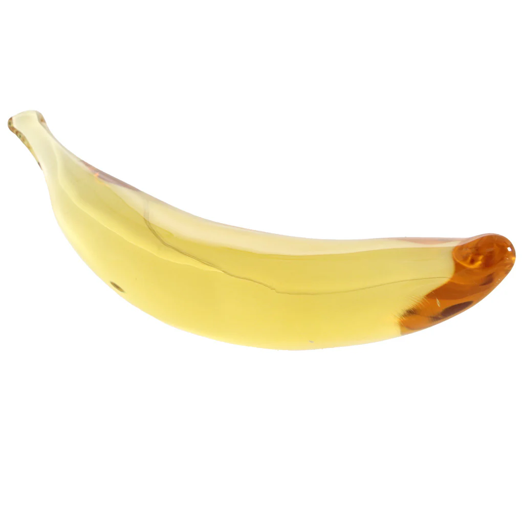 gläs Banana Joy Glass Dildo - Image 8