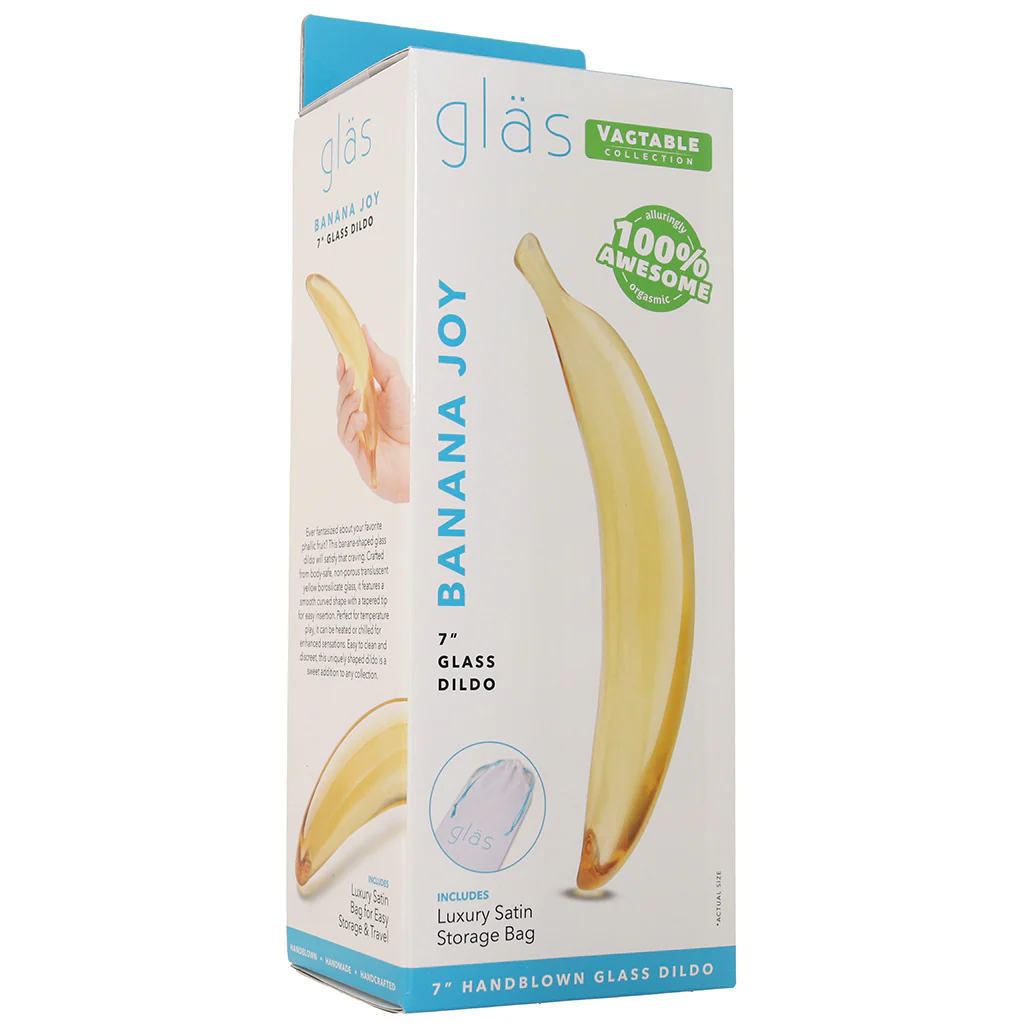 gläs Banana Joy Glass Dildo - Image 9