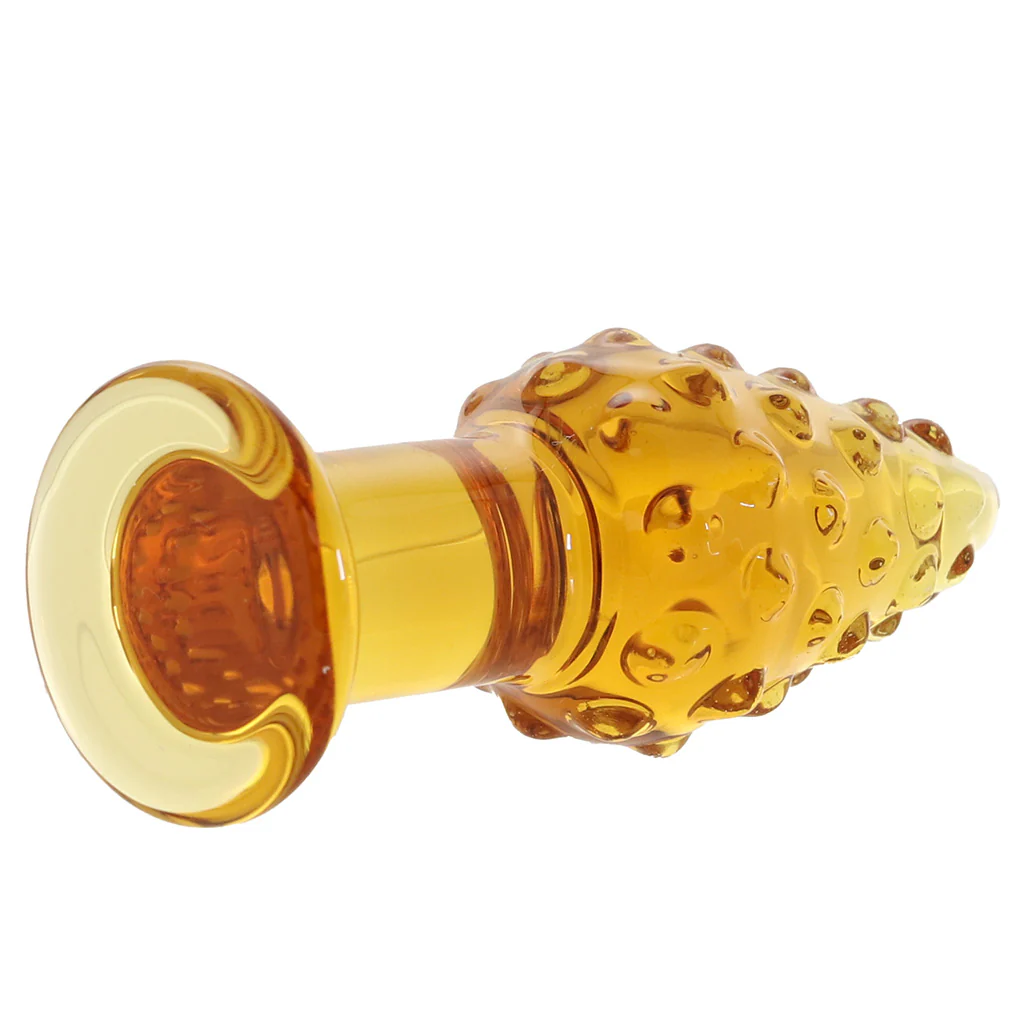 gläs Cornstar 4 Inch Glass Butt Plug - Image 5