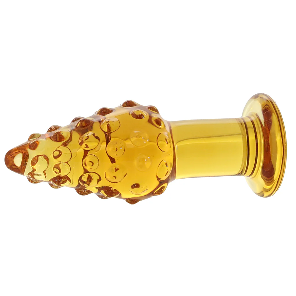 gläs Cornstar 4 Inch Glass Butt Plug - Image 6
