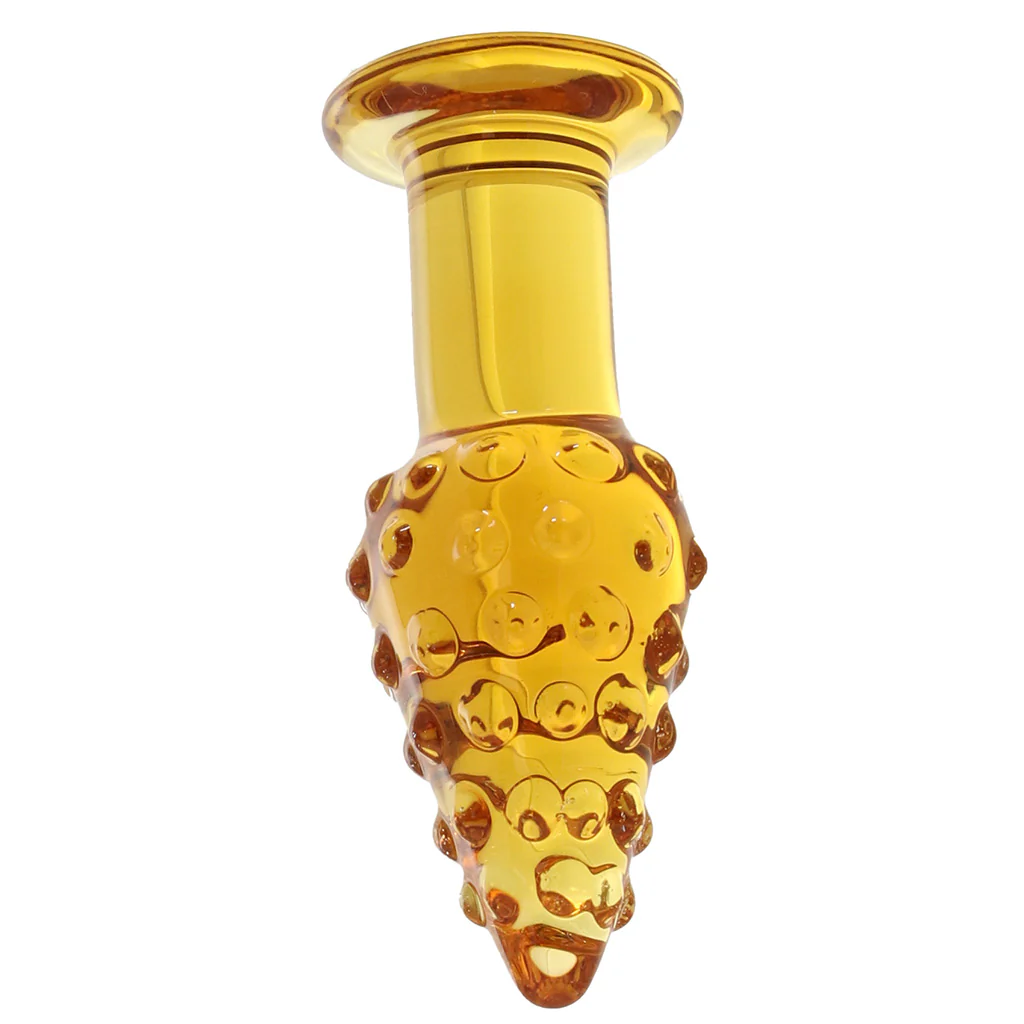 gläs Cornstar 4 Inch Glass Butt Plug - Image 7
