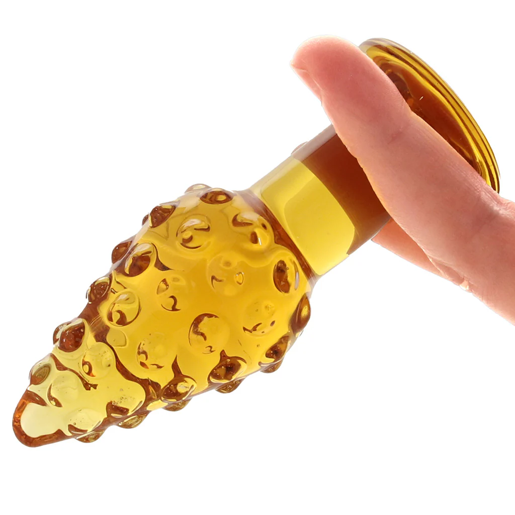 gläs Cornstar 4 Inch Glass Butt Plug - Image 8