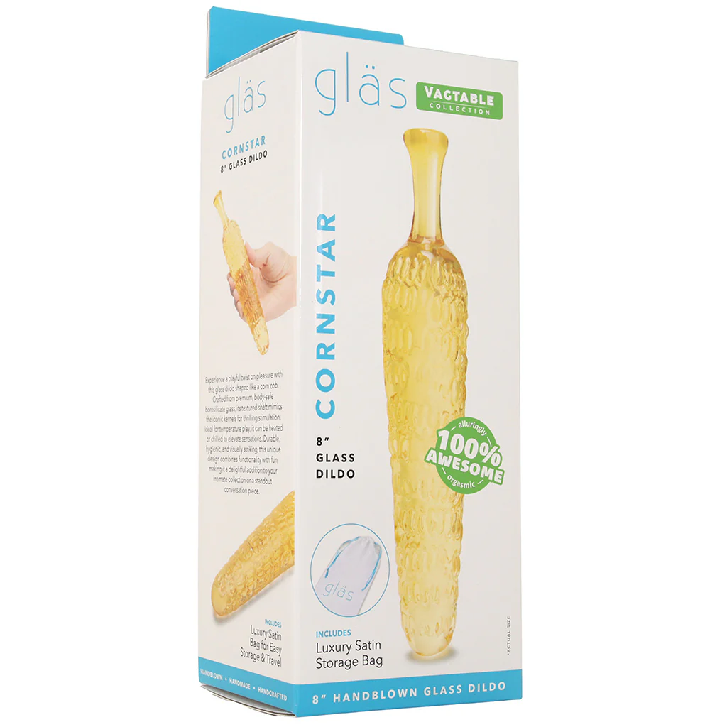 gläs Cornstar Glass Dildo - Image 9