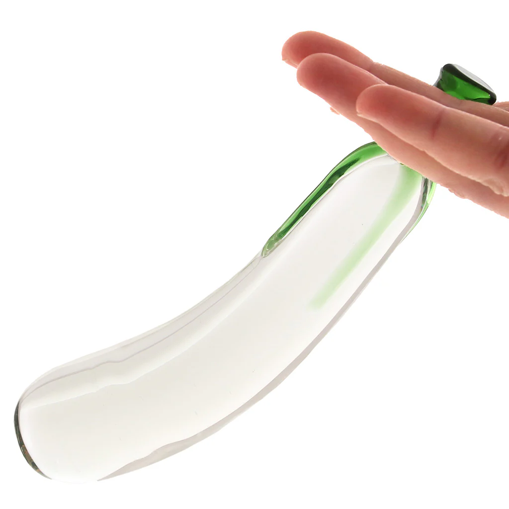 gläs Eggplant Ecstacy Glass Dildo - Image 3