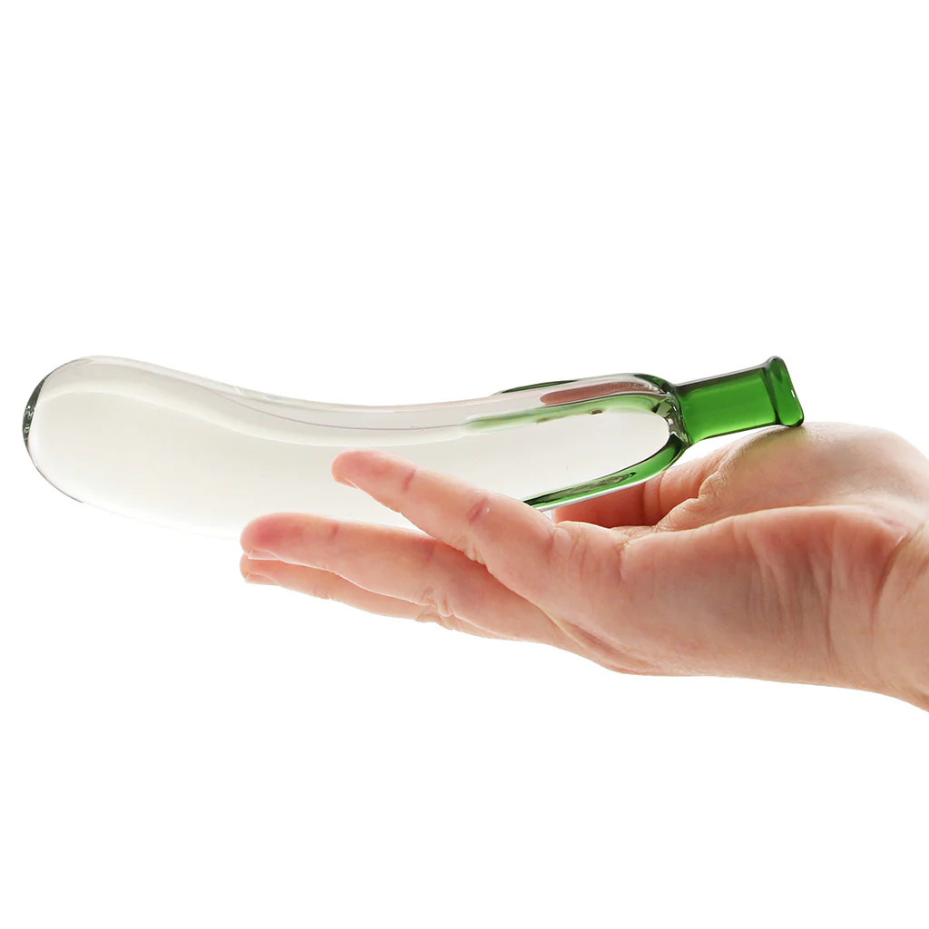 gläs Eggplant Ecstacy Glass Dildo - Image 4