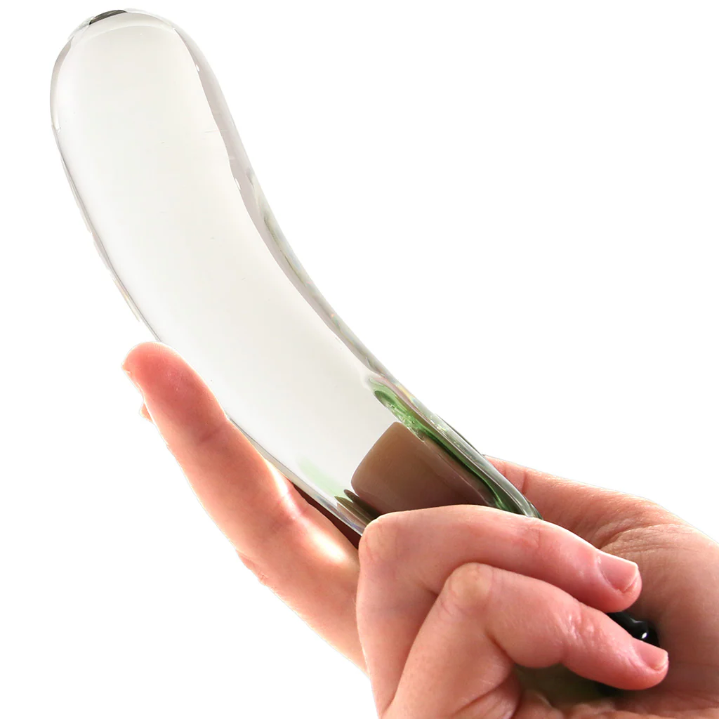 gläs Eggplant Ecstacy Glass Dildo - Image 7