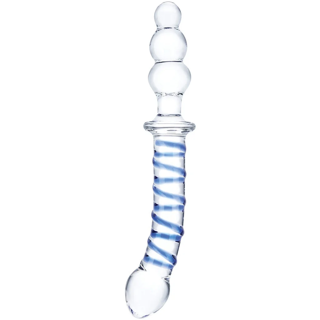 gläs Twister 10 Inch Dual Ended Glass Dildo - Image 5