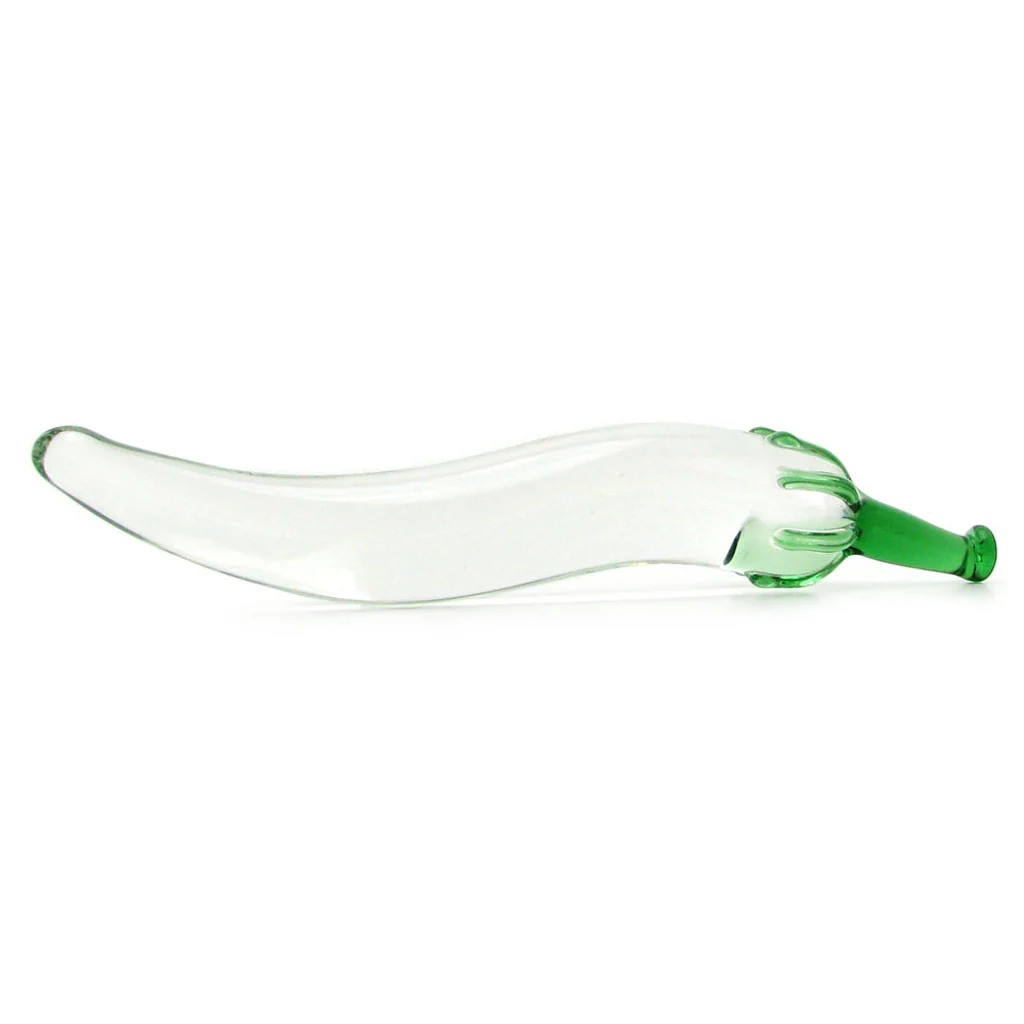 gläs Naturals Chili Pepper Glass Dildo - Image 3
