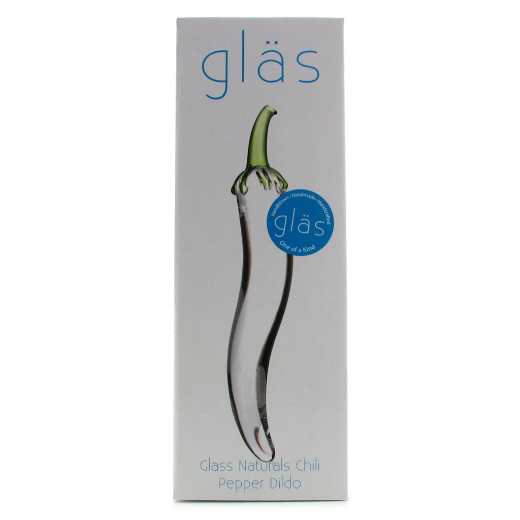 gläs Naturals Chili Pepper Glass Dildo - Image 6
