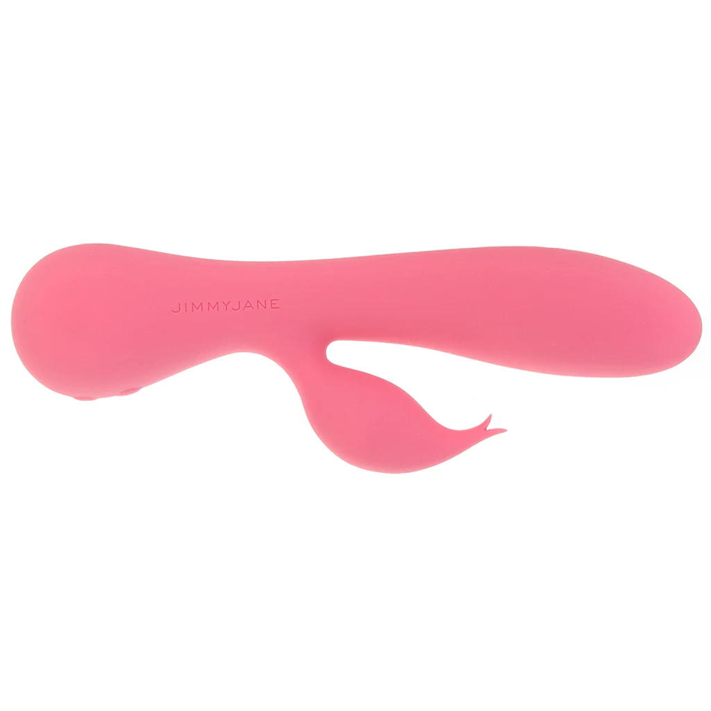 Glo Rabbit Silicone Heating Vibe in Pink - Image 3